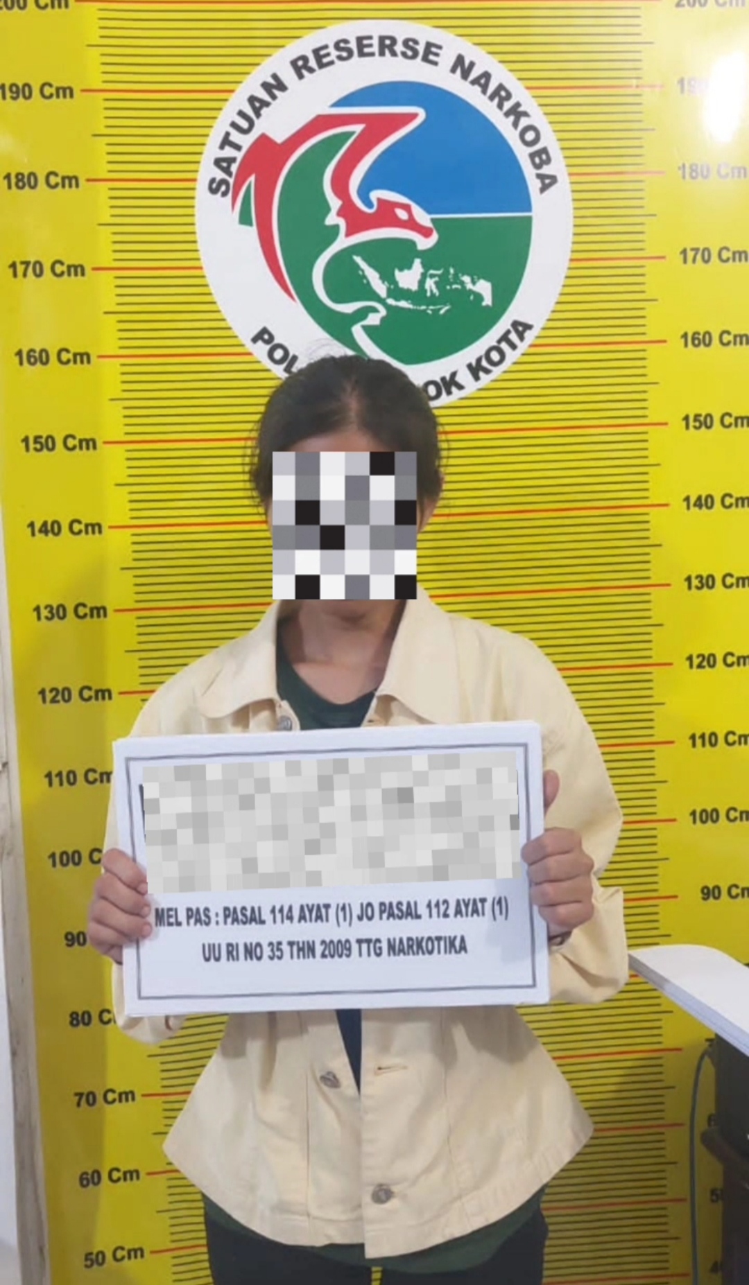 Ibu Rumah Tangga di Solok Selundupkan Sabu Lewat Kotak Korek Api